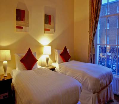 Twin Room at Fitzwilliam Townhouse Hotel Dublin City Centre